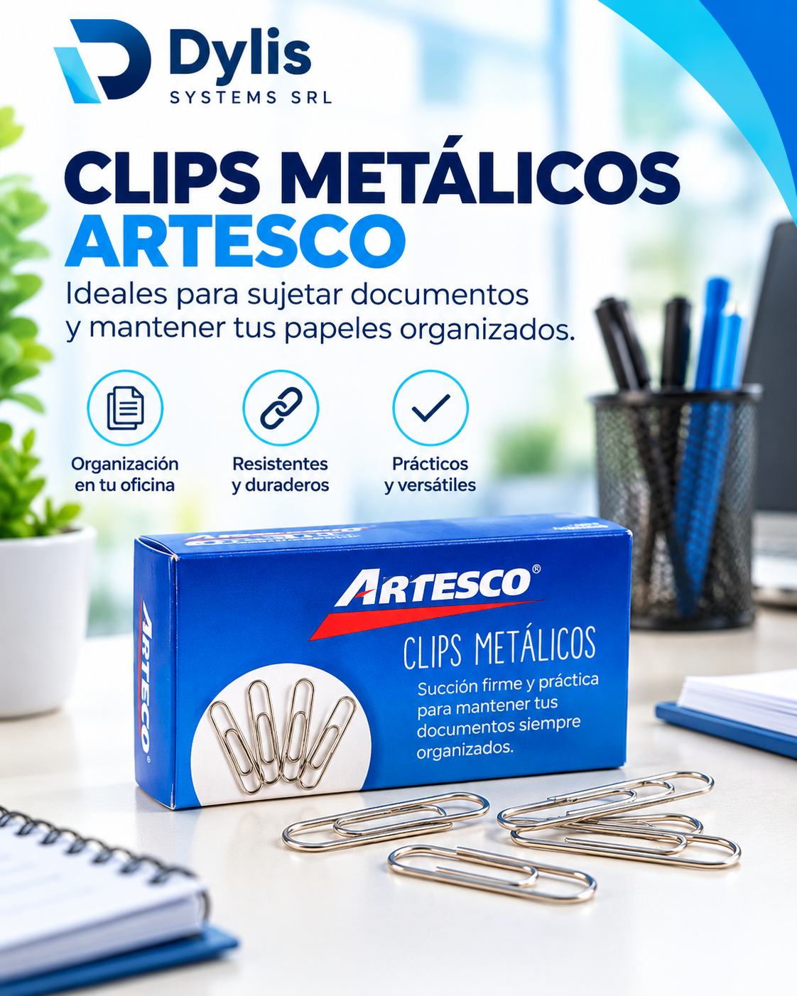 Clips Metálicos Artesco